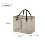 Mesh bath bag, mesh pocket tote swimming wash bag, men's bath towel bath bag, large storage bag - SJB-DIAMOND ELITES