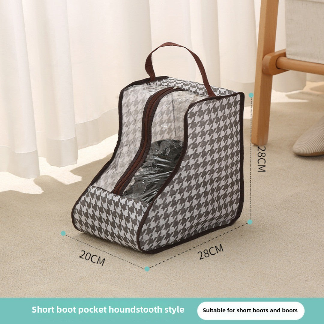 shoe storage bag, multi-functional tote transparent shoe bag, dust-proof and moisture-proof shoe bag, long boots and short boots protective bag. - SJB-DIAMOND ELITES