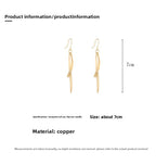 Gold Earrings for Women Hypoallergenic Leverback Drop Dangle Earrings Trendy 14K Gold Plated Twisted Spiral Teardrop Rhombus Heart Dangle Earring for Women Dainty Fashion Jewelry Gifts