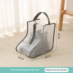 shoe storage bag, multi-functional tote transparent shoe bag, dust-proof and moisture-proof shoe bag, long boots and short boots protective bag. - SJB-DIAMOND ELITES