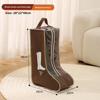 shoe storage bag, multi-functional tote transparent shoe bag, dust-proof and moisture-proof shoe bag, long boots and short boots protective bag. - SJB-DIAMOND ELITES