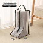 shoe storage bag, multi-functional tote transparent shoe bag, dust-proof and moisture-proof shoe bag, long boots and short boots protective bag. - SJB-DIAMOND ELITES