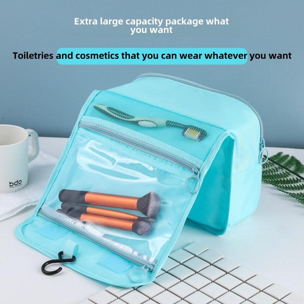 Toiletry Bag, Wet and Dry Separation, Men's and Women's Travel Storage Bag, Cosmetic Bag Large Capacity Hook Bag Waterproof - SJB-DIAMOND ELITES