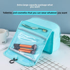 Toiletry Bag, Wet and Dry Separation, Men's and Women's Travel Storage Bag, Cosmetic Bag Large Capacity Hook Bag Waterproof - SJB-DIAMOND ELITES