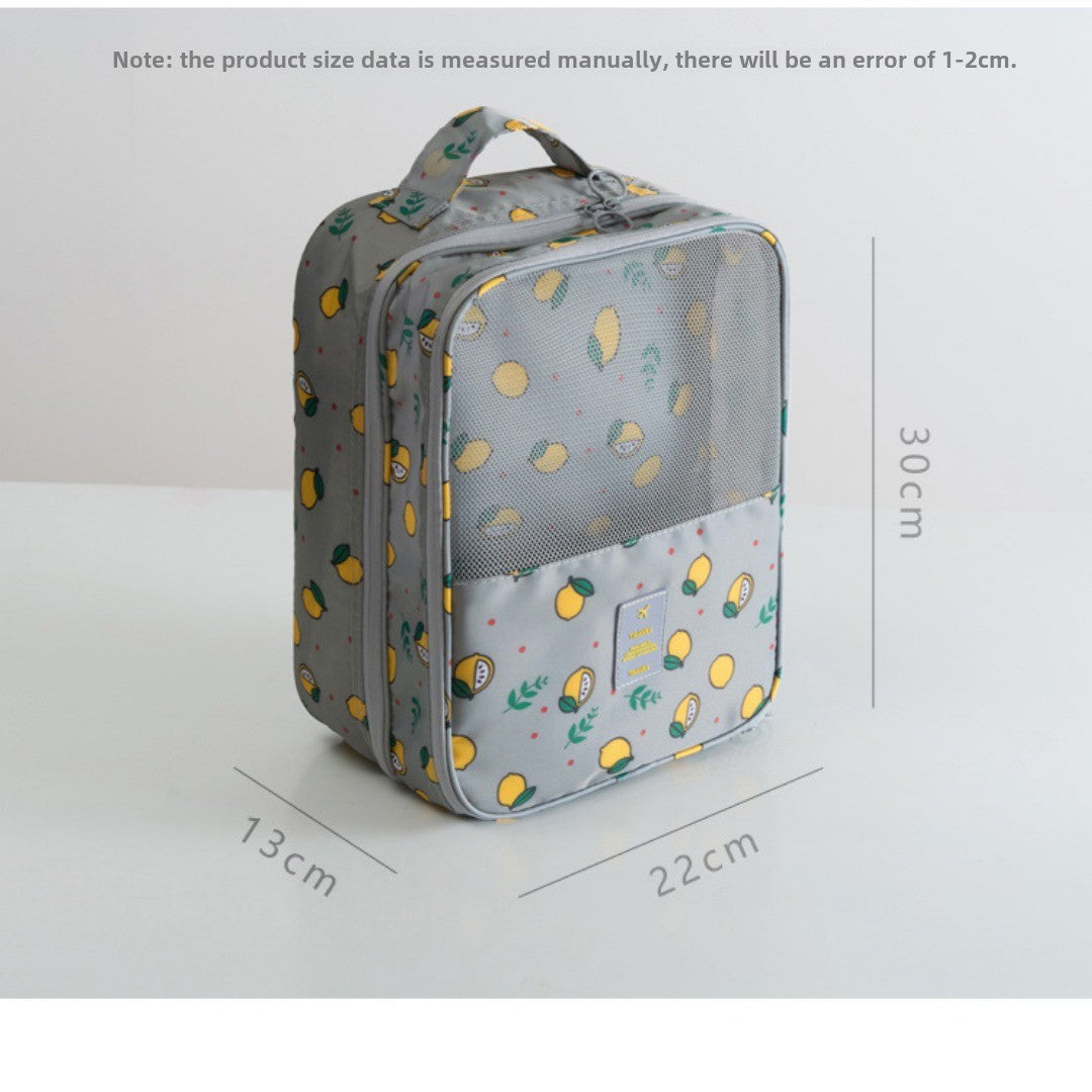Large capacity can hold three pairs of shoes convenient Oxford cloth storage bag, waterproof shoe bag, suitcase trolley shoe bag - SJB-DIAMOND ELITES