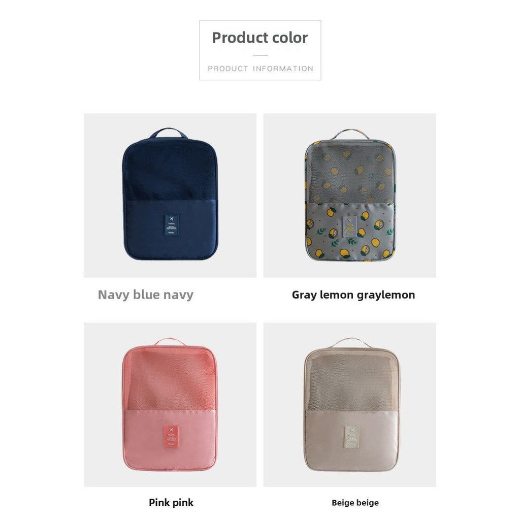 Large capacity can hold three pairs of shoes convenient Oxford cloth storage bag, waterproof shoe bag, suitcase trolley shoe bag - SJB-DIAMOND ELITES
