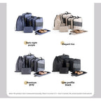 Thickened polyester cloth travel clothes storage bag, travel goods set bundle shoe cover finishing six-piece storage bag - SJB-DIAMOND ELITES
