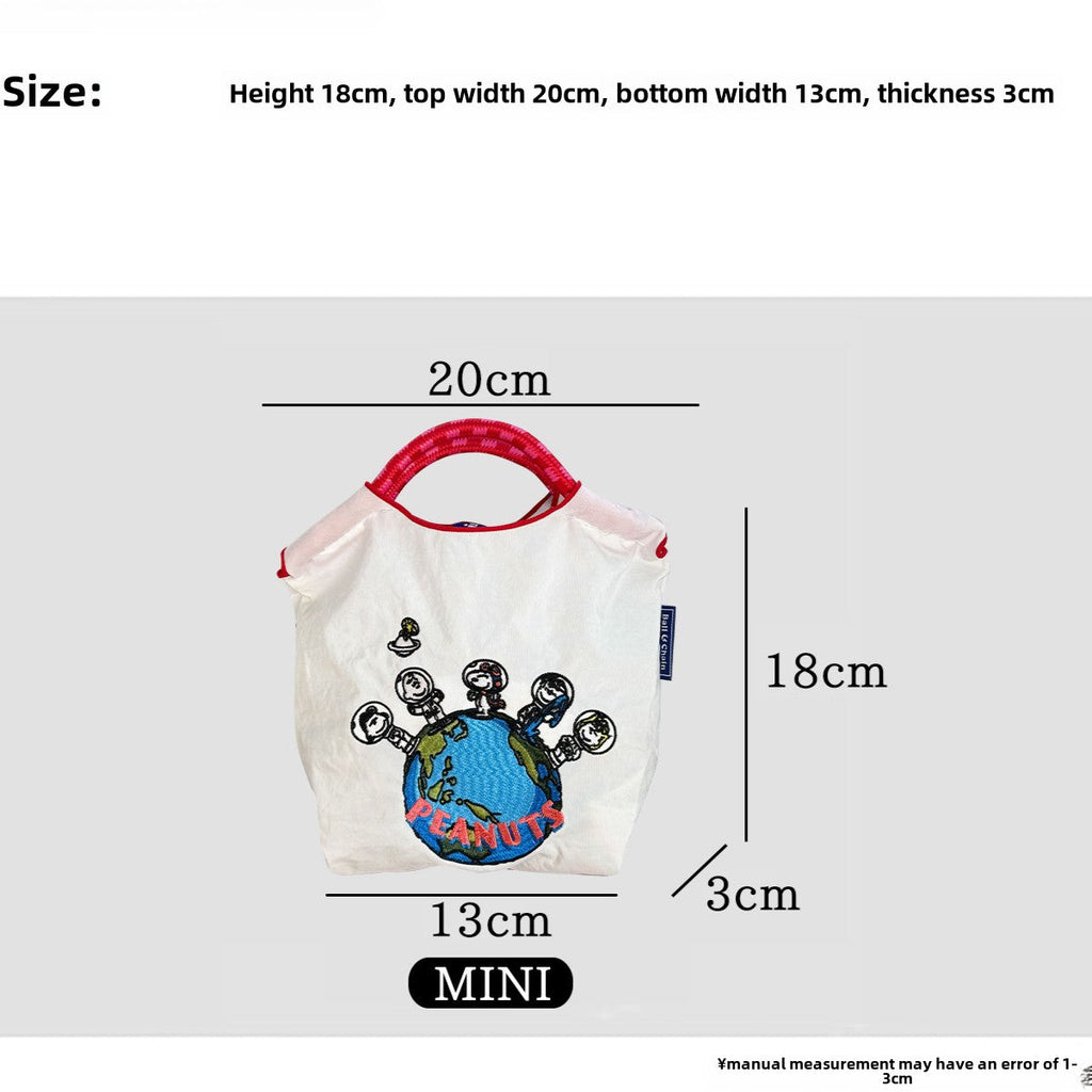 Leisure bag women's summer light cloth bag, large capacity shoulder tote bag, class commuter shoulder bag - SJB-DIAMOND ELITES