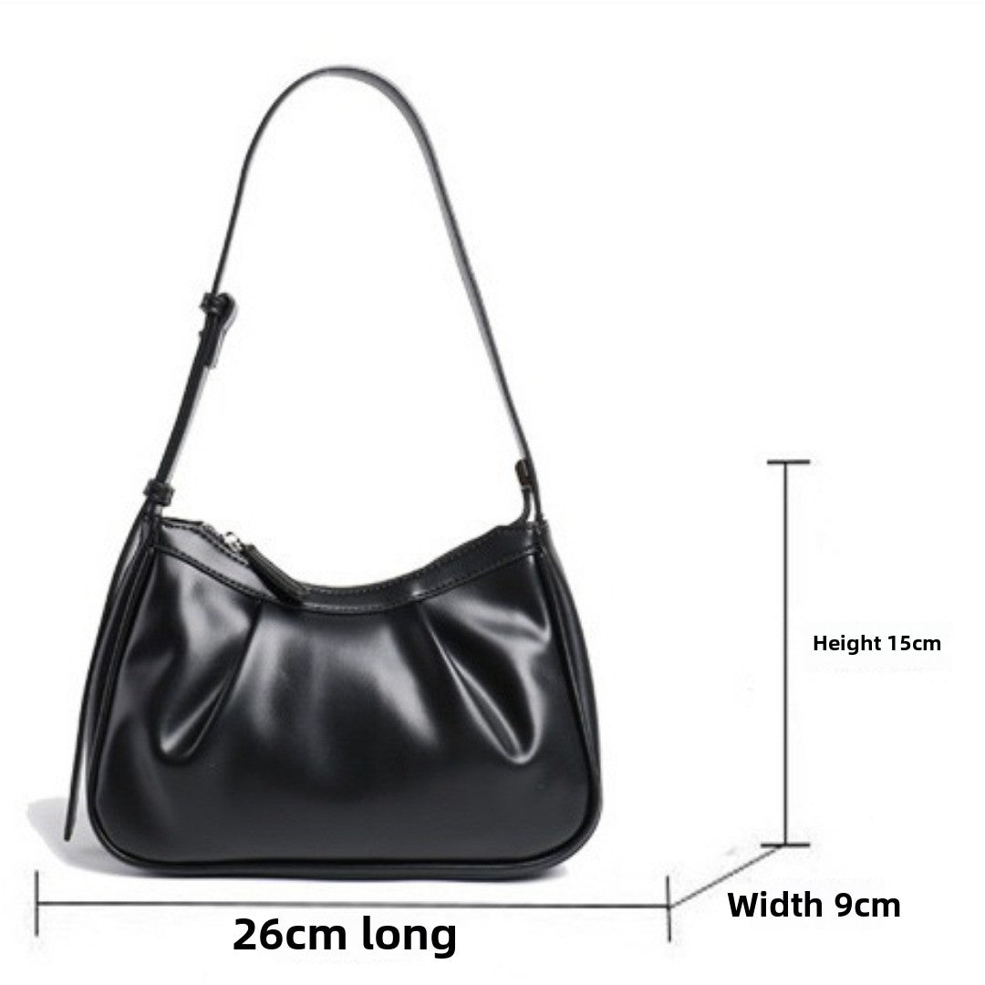 Women's bag pleated underarm bag hobo small shoulder bag for women - SJB-DIAMOND ELITES