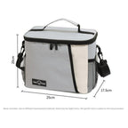Outdoor picnic bag, lunch tote bag with crossbody strap, shoulder ice bag for thermal insulation, lunch box bag, fruit cold drink storage bag - SJB-DIAMOND ELITES