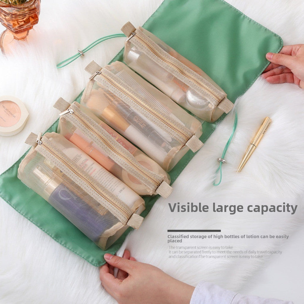 Four-in-one cosmetic bag, makeup bag organizers,Travel makeup bag,Portable travel storage portable toilet bag, - SJB-DIAMOND ELITES