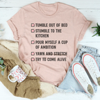 Tumble Out Of Bed Tee