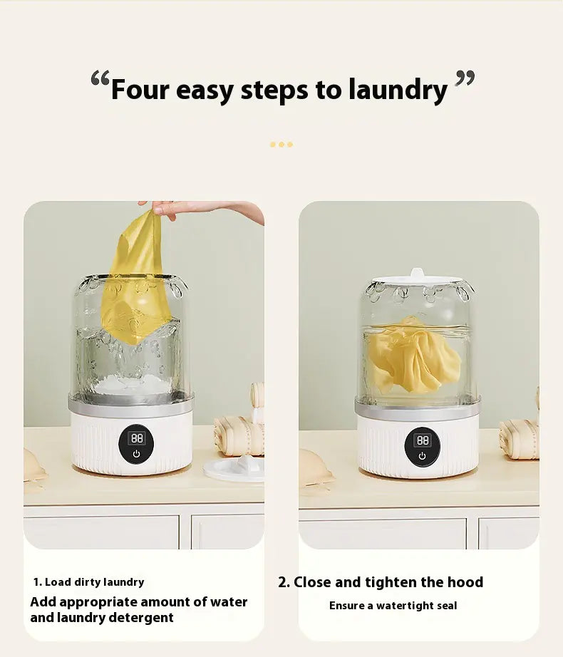 Compact Mobile Wash Station