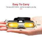 Turn Signals For Bicycle Light Bicycle Taillight Led Light With USB Charging Bicycle Lighting Safety Warning Brake Light Remote Control Bike Rear Light Back USB Rechargeable Safety Warning Cycling Light Fits On Any Road Bicycle Stevvex