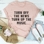 Turn Up The Music Tee