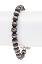 Turquoise Navajo Bead Stretch Bracelet Native Style