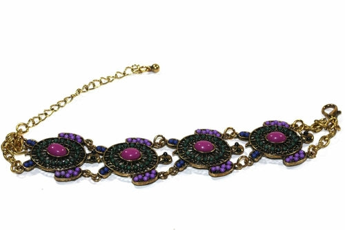 Turtle Bead Bracelet Colorful Drop Charm Summer Jewelry