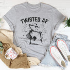 Twisted Af Tee Peachy Sunday