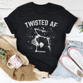 Twisted Af Tee Peachy Sunday