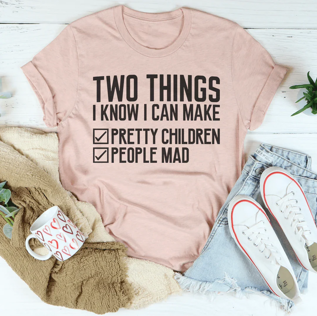 Two Things I Know I Can Make Tee - SJB-DIAMOND ELITES