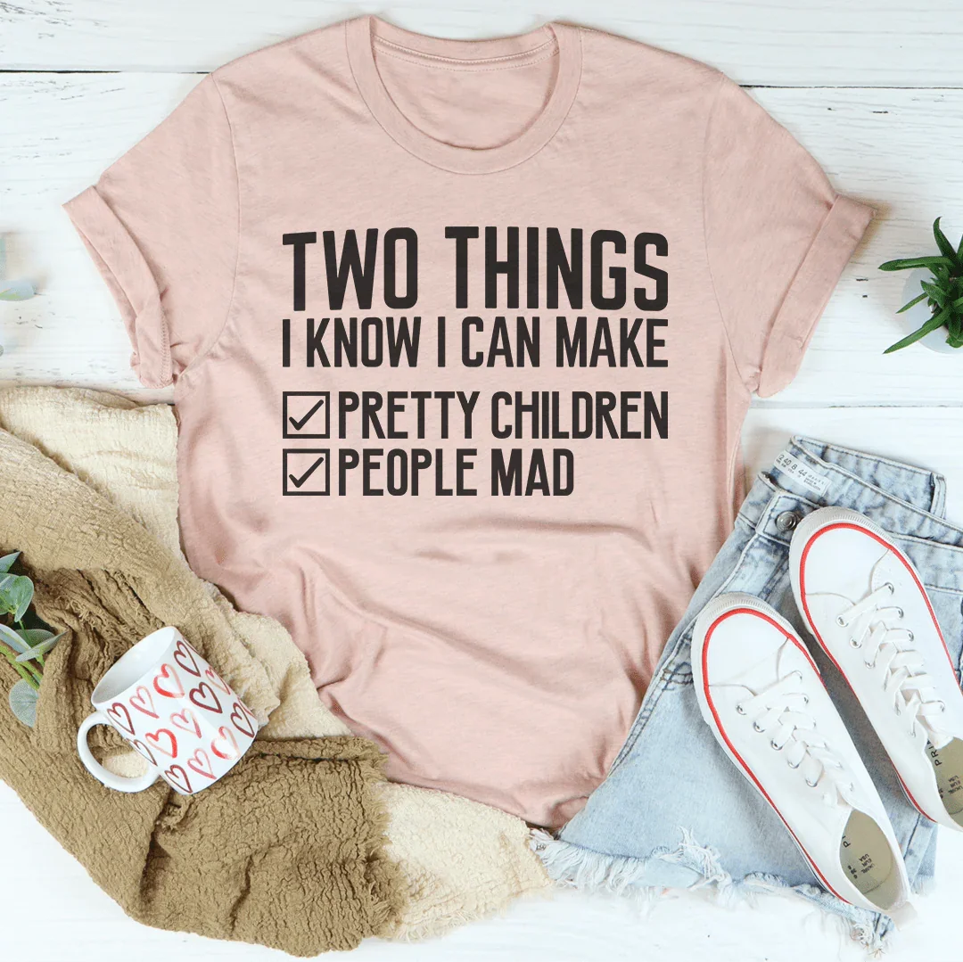 Two Things I Know I Can Make Tee - SJB-DIAMOND ELITES
