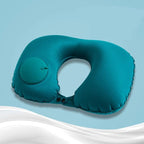 U-Shape Travel Pillow For Airplane Inflatable Neck Pillow Travel Accessories Comfortable Sleep Pillows Travel Accessories Comfortable Sleep Pillows Inflatable Neck Pillow Inflatable U Shaped Travel Pillow Car Head Neck Rest Air Cushion For Travel Stevvex