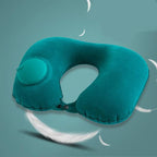 U-Shape Travel Pillow For Airplane Inflatable Neck Pillow Travel Accessories Comfortable Sleep Pillows Travel Accessories Comfortable Sleep Pillows Inflatable Neck Pillow Inflatable U Shaped Travel Pillow Car Head Neck Rest Air Cushion For Travel Stevvex