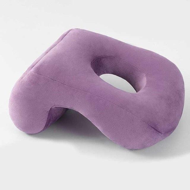 U-Shaped Desk Nap Pillow Neck Supporter Seat Cushion Headrest Travel Airplane Nap Pad  with Arm Rest Travel Pillow for Neck and Head  Comfort for Airplane Car and Desk Memory Foam Neck Pillow, Travel Pillow for Airplanes Car Camping Office School Stevvex