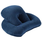 U-Shaped Desk Nap Pillow Neck Supporter Seat Cushion Headrest Travel Airplane Nap Pad  with Arm Rest Travel Pillow for Neck and Head  Comfort for Airplane Car and Desk Memory Foam Neck Pillow, Travel Pillow for Airplanes Car Camping Office School Stevvex