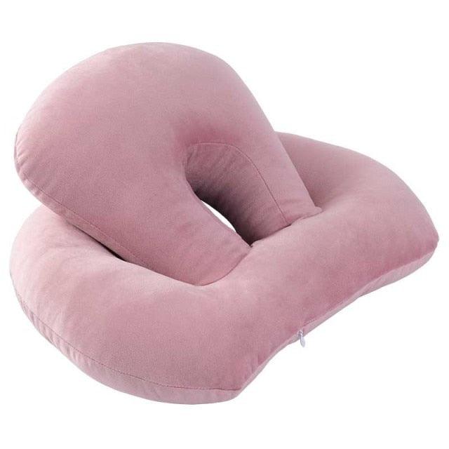 U-Shaped Desk Nap Pillow Neck Supporter Seat Cushion Headrest Travel Airplane Nap Pad  with Arm Rest Travel Pillow for Neck and Head  Comfort for Airplane Car and Desk Memory Foam Neck Pillow, Travel Pillow for Airplanes Car Camping Office School Stevvex
