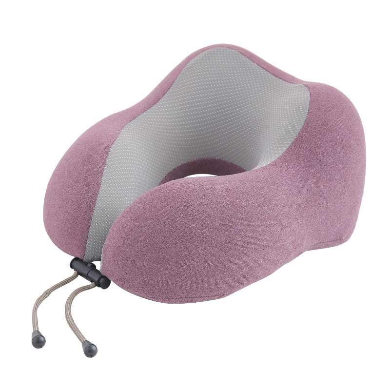 U-Shaped Magnetic Head Pillow Neck Pillow Memory Foam Padding Airplane Travel Office Lunch Break Car Hug Memory Foam Travel Pillow Neck Pillow Ideal for Airplane Travel Comfortable and Lightweight Improved Support Design Neck Pillow Stevvex