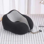 U-Shaped Magnetic Head Pillow Neck Pillow Memory Foam Padding Airplane Travel Office Lunch Break Car Hug Memory Foam Travel Pillow Neck Pillow Ideal for Airplane Travel Comfortable and Lightweight Improved Support Design Neck Pillow Stevvex