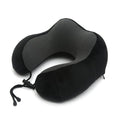 U Shaped Memory Foam Neck Pillows Soft Travel Pillow Massage Neck Pillow Sleeping Airplane Pillow Cervical Healthcare Bedding Outdoor Neck Support Pillow Headrest Travel Folding Slow Rebound Journey Trip Cushion Memory Foam Travel Pillow Neck Pillow Stevvex