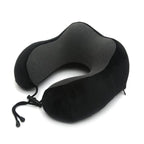 U Shaped Memory Foam Neck Pillows Soft Travel Pillow Massage Neck Pillow Sleeping Airplane Pillow Cervical Healthcare Bedding Outdoor Neck Support Pillow Headrest Travel Folding Slow Rebound Journey Trip Cushion Memory Foam Travel Pillow Neck Pillow Stevvex