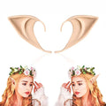 FRESHME Short Fairy Cosplay Ears - 1 Pairs Elf Pixie Soft Pointy Evil Ears Costume Makeup for Christmas Renaissance LARP Cosplay Accessories, Party Photo Props B - Short Elf Ears(1 Pair)