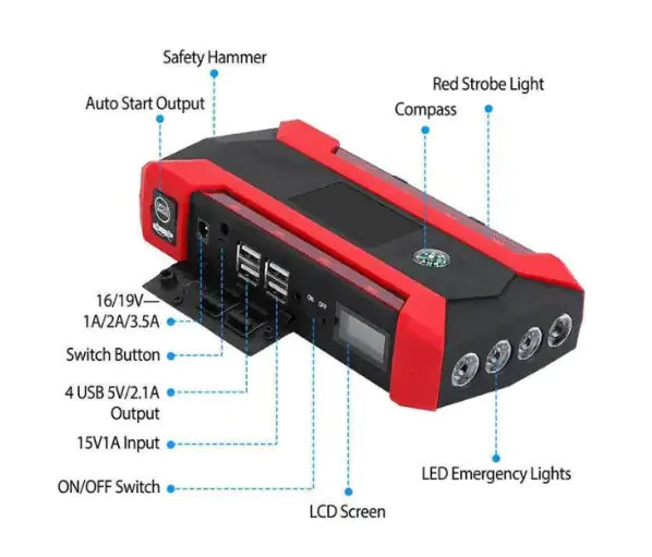 Portable Car Starter Pi-Mart