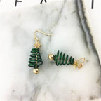 Christmas Earrings Tree Star DIY Earrings Lootquake LLC