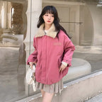Thick Plush Loose Cotton Jacket Pi-Mart