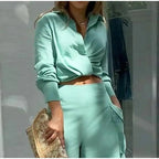 Serena Shirt and Pants Sets Pi-Mart