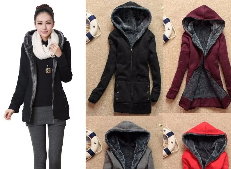 Thick Casual Hoodie Jacket and Sweatshirt Pi-Mart