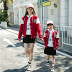 2024 New Family Matching Thick Baseball Jackets
