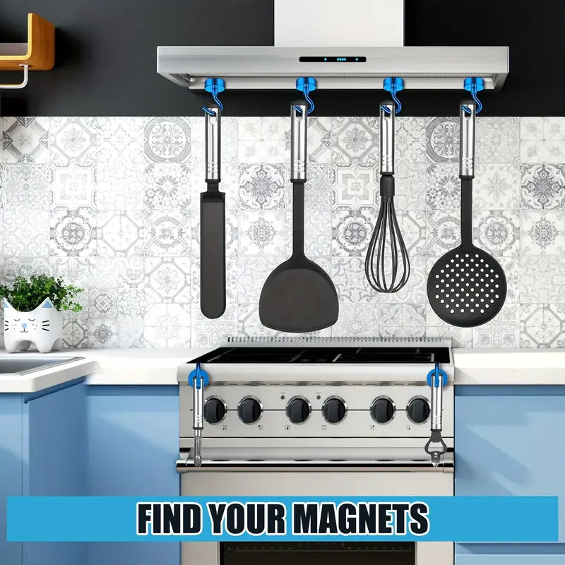 Ultra-Grip Magnetic Hooks Pi-Mart