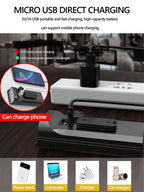 Ultra Bright Bicycle Light USB Rechargeable LED Bike Headlight Waterproof Bike Flashlight USB Rechargeable Bike Lights Front And Back 8 LED Bicycle Lights Front 5 Light Modes 15-30 Hours Working Time Stevvex