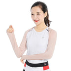 Ultra-thin Breathable Shawl Arm Sleeve Long Sun Protection Anti UV Hand Cover Warmer Outdoor Sports Unisex Anti-UV Golf Cooling Shawl Arm Sleeves Sun Protection Sleeve Shawl Women Outdoor Sports Arm Covers Stevvex