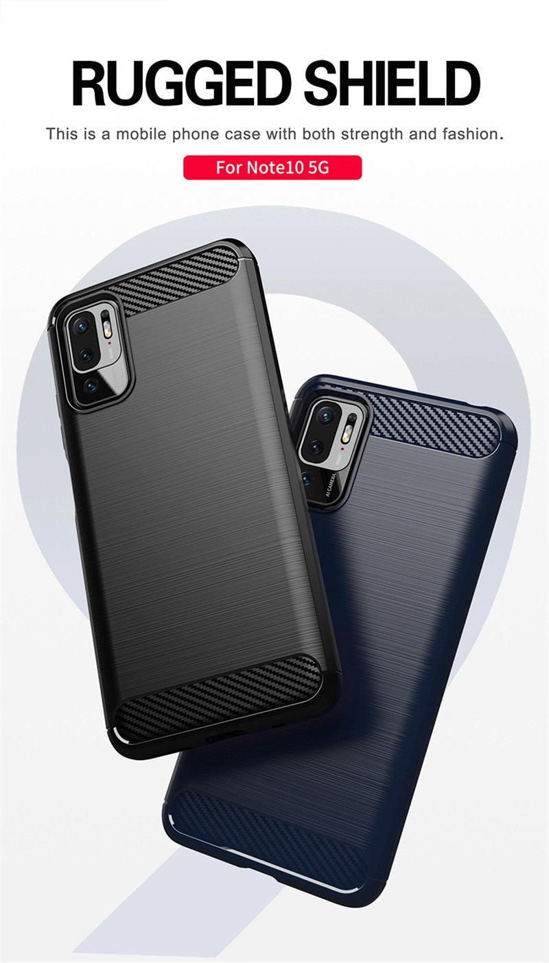 Ultra Thin Silicone Case Cover Phone Case Shockproof Case Protective Mobile Phone Case For Redmi note 10 5G Cover Case For Xiaomi Redmi 10 note 10 5G 10T 10S Pro Shockproof Silicone Phone Bumper For Redmi 10 Stevvex