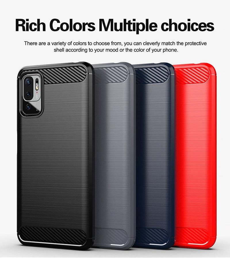Ultra Thin Silicone Case Cover Phone Case Shockproof Case Protective Mobile Phone Case For Redmi note 10 5G Cover Case For Xiaomi Redmi 10 note 10 5G 10T 10S Pro Shockproof Silicone Phone Bumper For Redmi 10 Stevvex