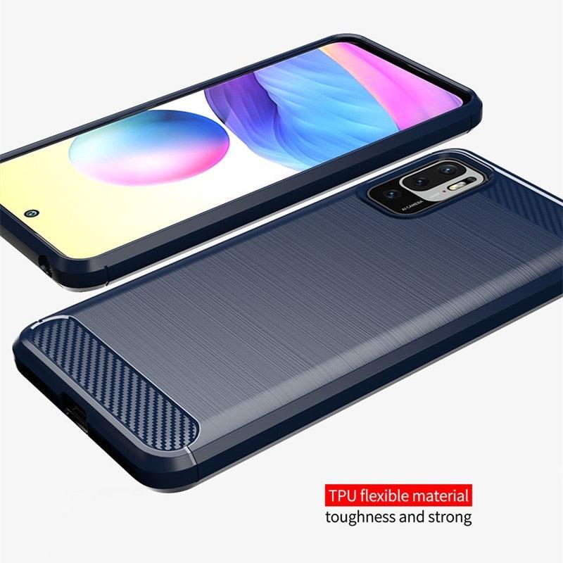 Ultra Thin Silicone Case Cover Phone Case Shockproof Case Protective Mobile Phone Case For Redmi note 10 5G Cover Case For Xiaomi Redmi 10 note 10 5G 10T 10S Pro Shockproof Silicone Phone Bumper For Redmi 10 Stevvex