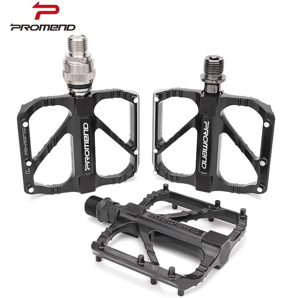 Ultralight 3 Bearings Pedal Bicycle Bike Pedal Anti-slip Footboard Bearing Quick Release Aluminum Alloy Bike Accessories Mountain Bike Pedals Non-Slip Lightweight Pedals Aluminum Alloy Sealed Bearing For Road Mountain Stevvex