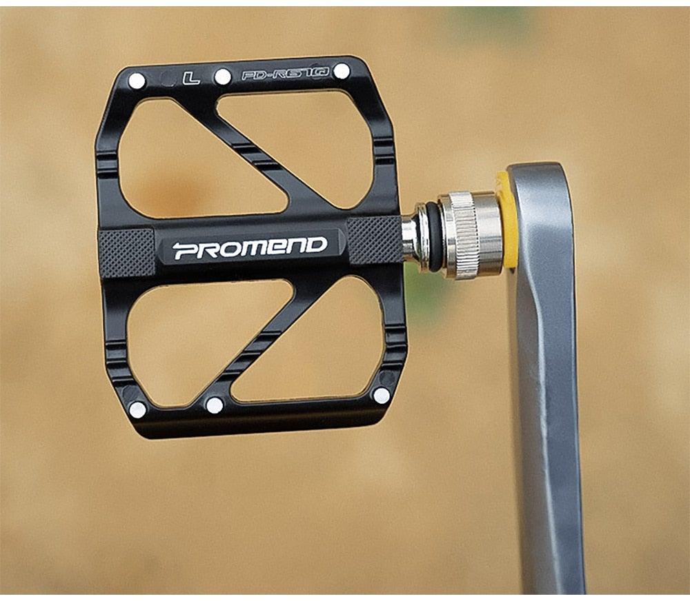 Ultralight 3 Bearings Pedal Bicycle Bike Pedal Anti-slip Footboard Bearing Quick Release Aluminum Alloy Bike Accessories Mountain Bike Pedals Non-Slip Lightweight Pedals Aluminum Alloy Sealed Bearing For Road Mountain Stevvex