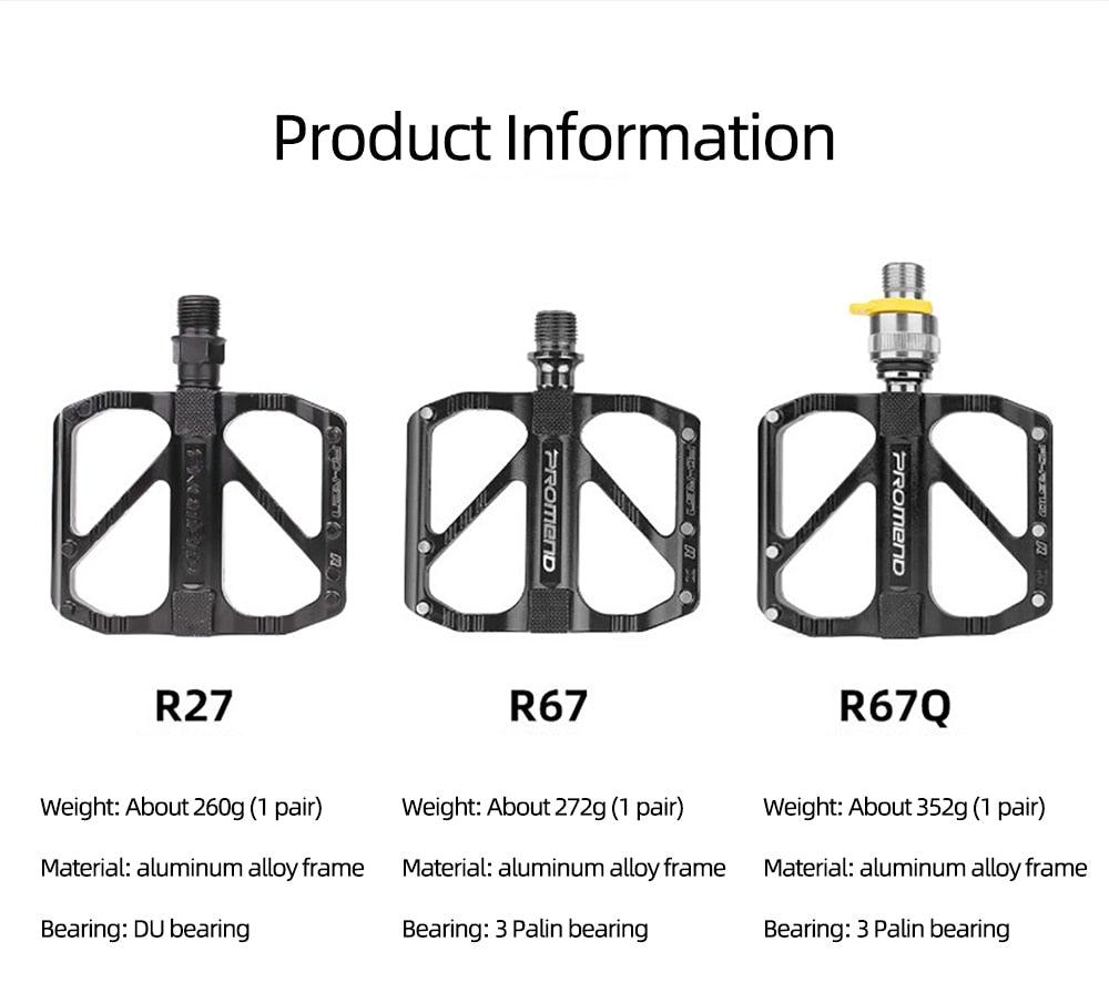 Ultralight 3 Bearings Pedal Bicycle Bike Pedal Anti-slip Footboard Bearing Quick Release Aluminum Alloy Bike Accessories Mountain Bike Pedals Non-Slip Lightweight Pedals Aluminum Alloy Sealed Bearing For Road Mountain Stevvex